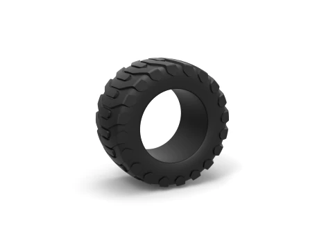 Offroad tire 15 Scale 1 to 25 3D Принт Модель
