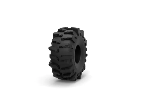 Offroad tire 25 Scale 1 to 10 3D Print Model