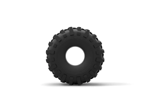 Offroad tire 25 Scale 1 to 10 3D Print Model