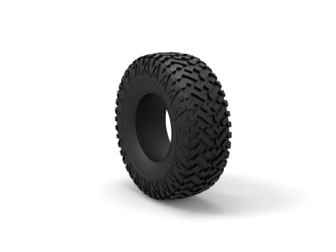 Offroad tire 30 Scale 1 to 25 3D Print Model