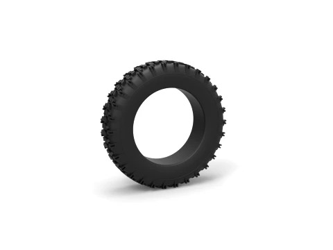 Offroad tire 33 Scale 1 to 10 3D Print Model