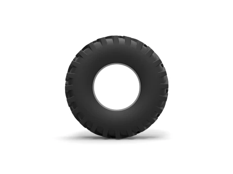 Offroad tire 40 Scale 1 to 25 3D Print Model