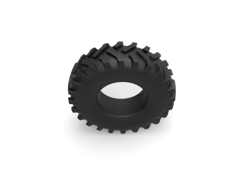 Offroad tire 40 Scale 1 to 25 3D Print Model