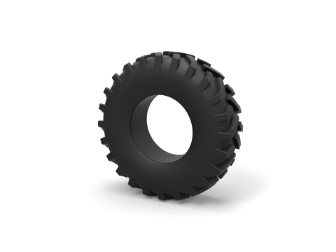 Offroad tire 40 Scale 1 to 25 3D Print Model