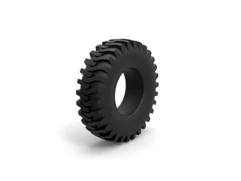 Offroad tire 42 Scale 1 to 25 3D Print Model