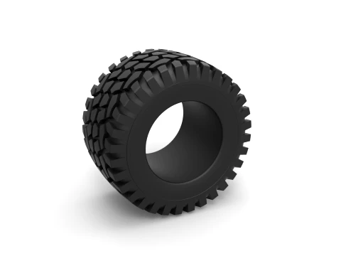 Offroad tire 44 Scale 1 to 25 Model do druku 3D