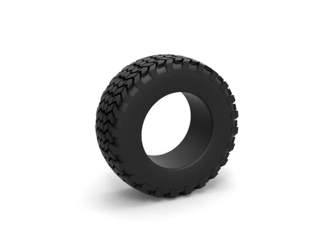 Offroad tire 46 Scale 1 to 25 Modello di stampa 3D
