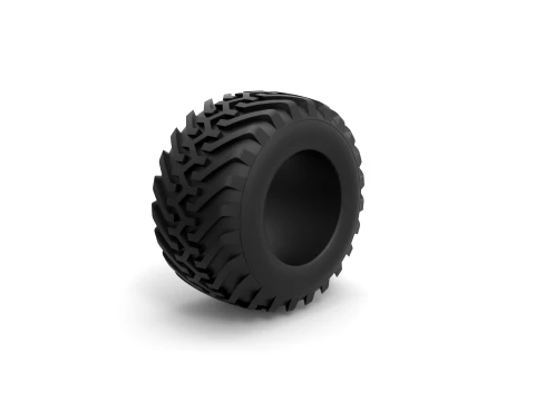 Offroad tire 49 Scale 1 to 25 3D Print Model