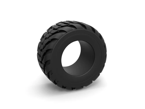 Offroad tire 52 Scale 1 to 25 3D Print Model