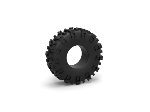 Offroad tire 55 Scale 1 to 25 Modello di stampa 3D