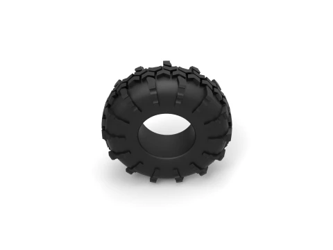 Offroad tire 56 Scale 1 to 25 3D Print Model