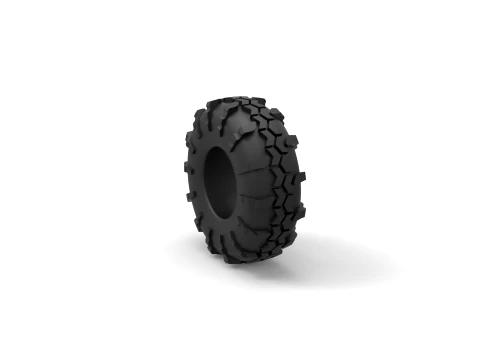 Offroad tire 56 Scale 1 to 25 3D Print Model