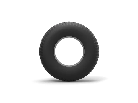 Offroad tire 58 Scale 1 to 25 3D Print Model