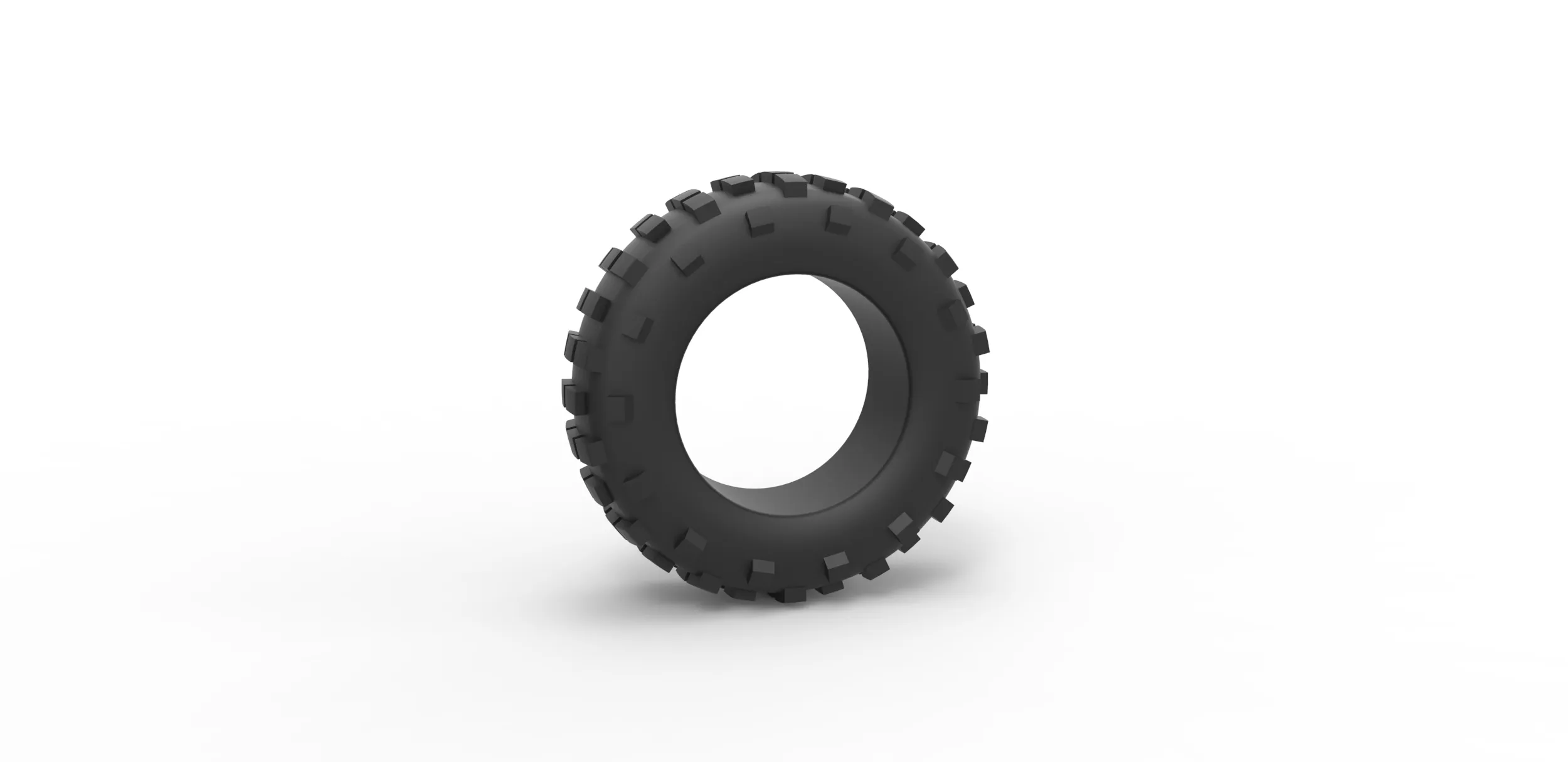 Offroad tire 59 Scale 1 to 25 3D Print Model .c4d .max .obj .3ds .fbx .stl .blend 