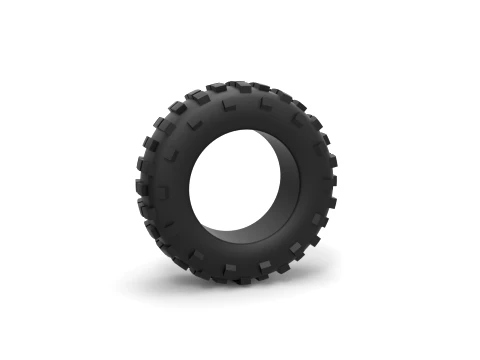 Offroad tire 59 Scale 1 to 25 Modello di stampa 3D