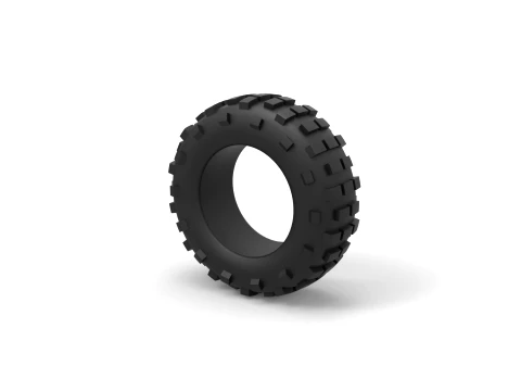 Offroad tire 59 Scale 1 to 25 3D Print Model