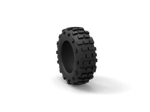 Offroad tire 59 Scale 1 to 25 3D Print Model