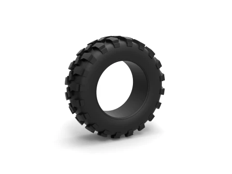 Offroad tire 62 Scale 1 to 25 Modèles 3D en vedette