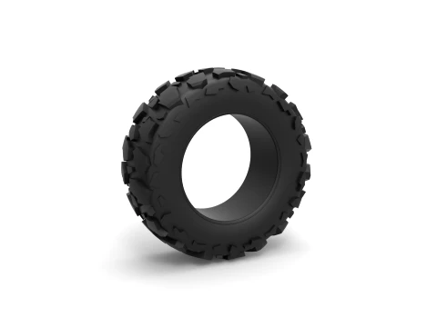 Offroad tire 63 Scale 1 to 25 Modello di stampa 3D