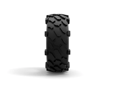 Offroad tire 64 Scale 1 to 25 3D Print Model