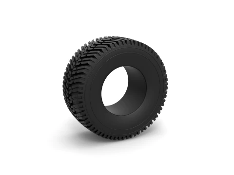 Offroad tire 65 Scale 1 to 25 Modello di stampa 3D