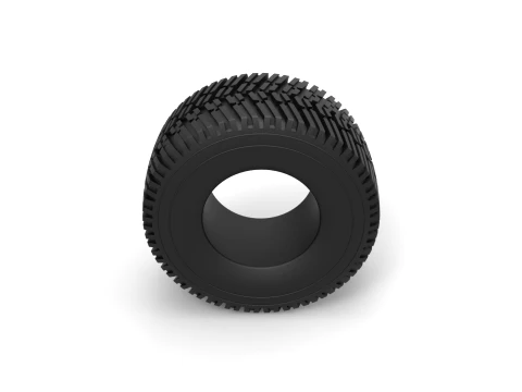 Offroad tire 65 Scale 1 to 25 3D Print Model