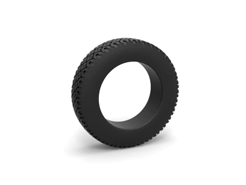 Offroad tire 70 Scale 1 to 25 Modello di stampa 3D