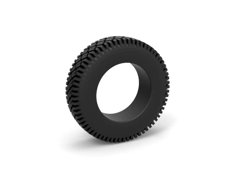 Offroad tire 71 Scale 1 to 25 3D Print Model