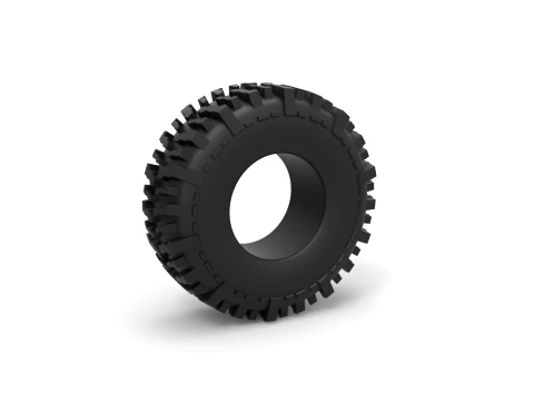 Offroad tire 78 Scale 1 to 25 3D Print Model