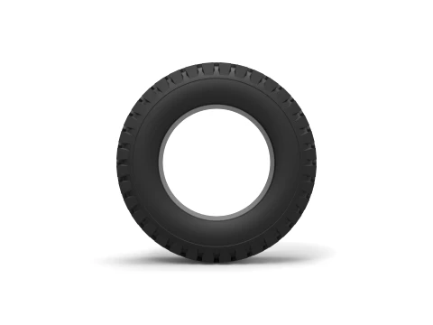 Offroad tire 79 Scale 1 to 25 3D Print Model