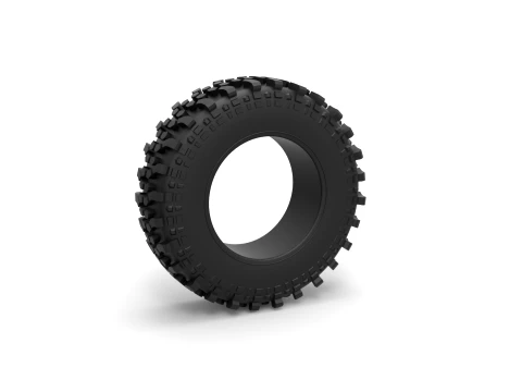 Offroad tire 80 Scale 1 to 25 3Dプリントモデル