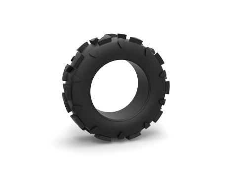 Offroad tire 81 Scale 1 to 25 Modello di stampa 3D