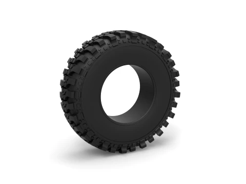 Offroad tire 87 Scale 1 to 25 Modèles 3D en vedette