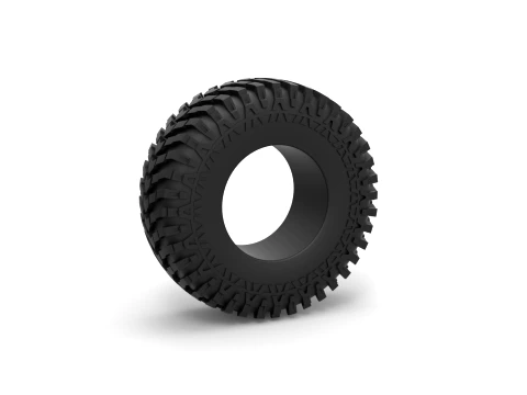 Offroad tire 88 Scale 1 to 25 Modèles 3D en vedette