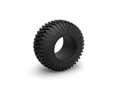 Offroad tire 90 Scale 1 to 25 Modèles 3D en vedette
