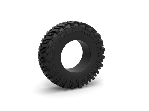 Offroad tire 91 Scale 1 to 25 Modèles 3D en vedette