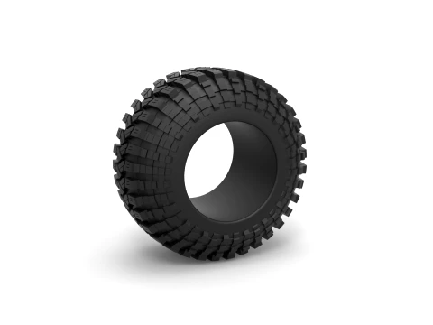 Offroad tire 96 Scale 1 to 25 3D Print Model