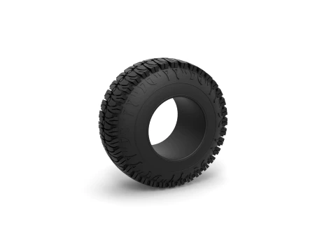 Offroad tire 101 Scale 1 to 25 3D Print Model
