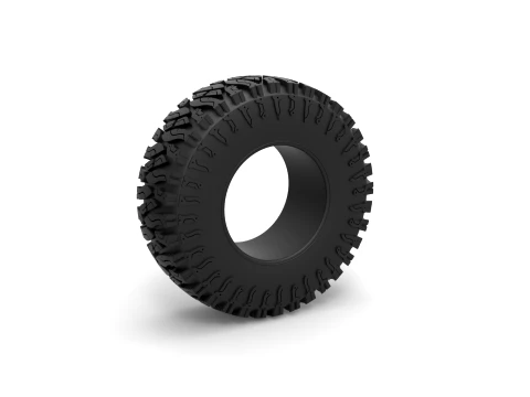 Offroad tire 103 Scale 1 to 25 3D Print Model