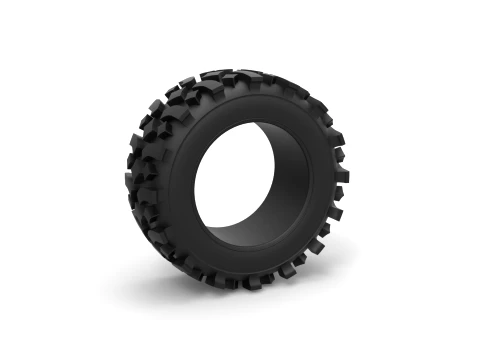 Offroad tire 105 Scale 1 to 25 3D Print Model