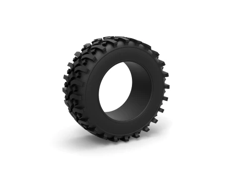 Offroad tire 106 Scale 1 to 25 3D Print Model