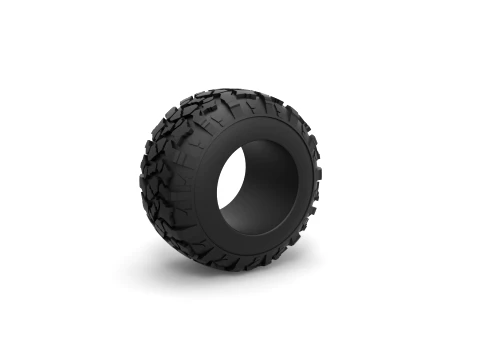 Offroad tire 115 Scale 1 to 25 3D Print Model