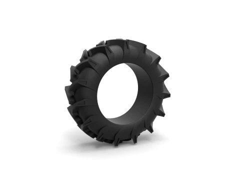 Offroad tire 123 Scale 1 to 25 3D Print Model