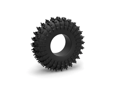 Offroad tire 132 Scale 1 to 25 3D Print Model