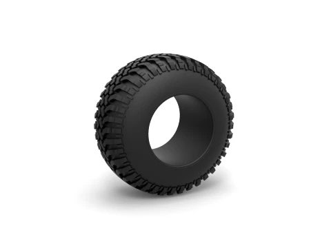Offroad tire 133 Scale 1 to 25 3D Print Model