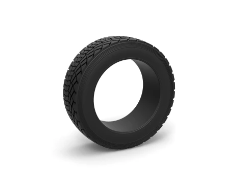 Offroad tire 136 Scale 1 to 25 3D Print Model