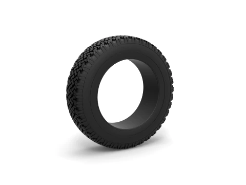 Offroad tire 137 Scale 1 to 25 3D Print Model