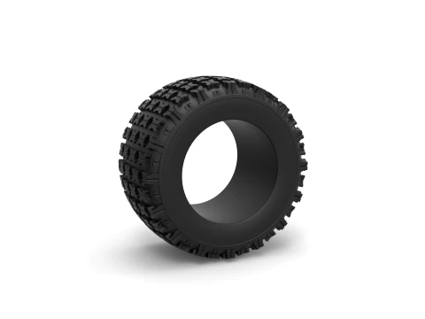 Offroad tire 138 Scale 1 to 25 3D Print Model