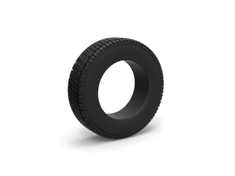 Rally gravel tire Scale 1 to 10 3D Print Model