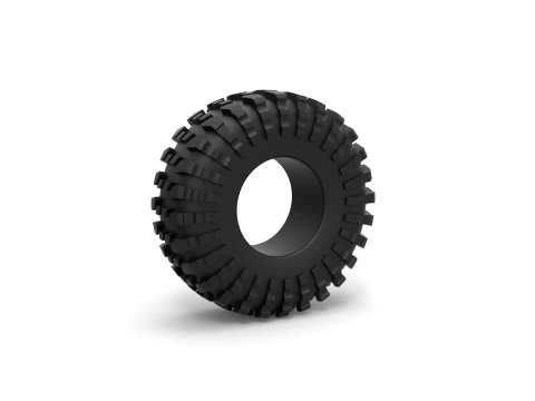 Rock bouncer modified tire Scale 1 to 25 3D Print Model